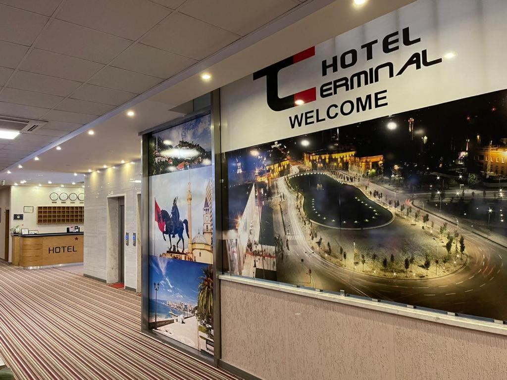 Hotel Terminal Tirana Esterno foto